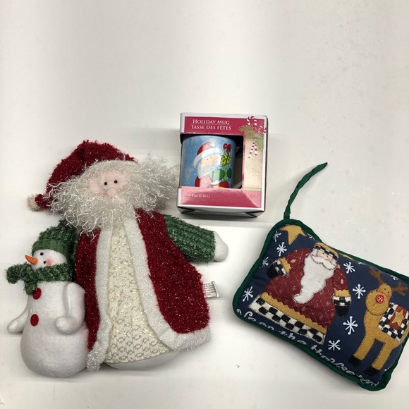 Santa Standing Plush, Pillow & New Christmas Mug - Picture 12 of 12